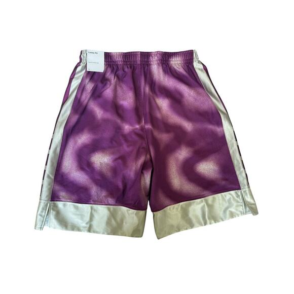 Nike Boys Purple Dri-FIT Elite 23 All Over Print Shorts Size XL - Picture 4 of 7